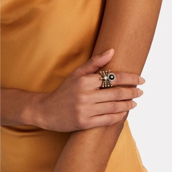 AUTHENTIC BNIB ALEXANDER MCQUEEN RING - Picture 4 of 14